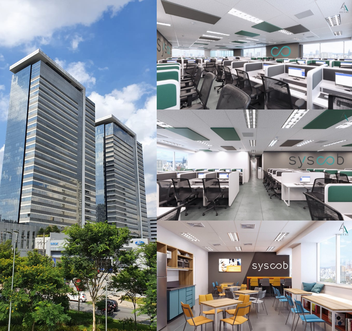 Estrutura e prédio da SYSCOB